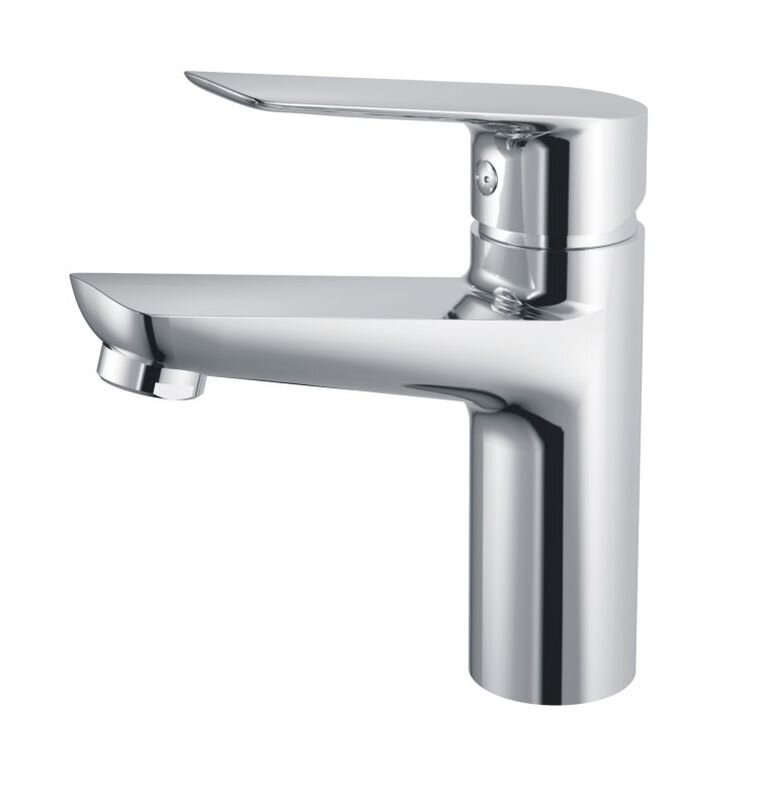 Изображение товара Смеситель для раковины Haiba HB10506 хром однорычажный монтаж горизонтальный