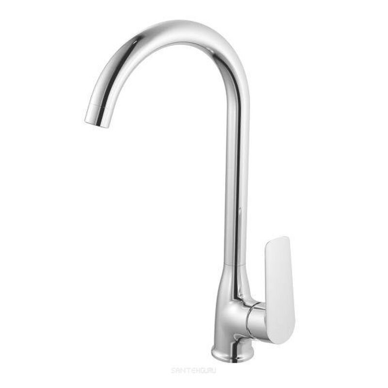 Изображение товара Смеситель для кухни Haiba HB70506 хром однорычажный с поворотным изливом