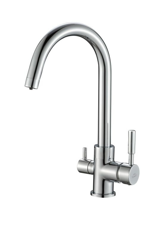 Изображение товара Смеситель для кухни Haiba HB76840 с подключением фильтра питьевой воды хром