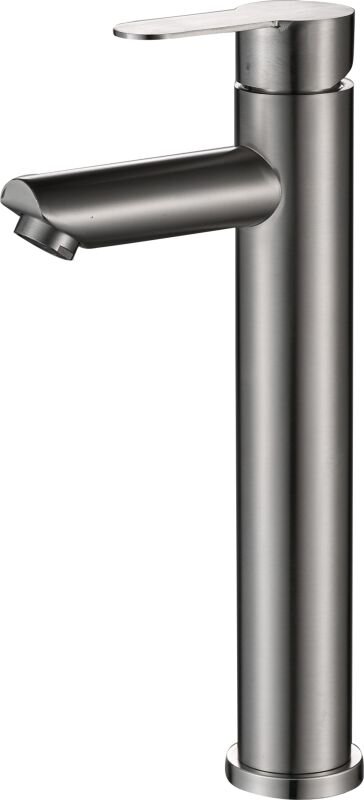 Изображение товара Смеситель для раковины Haiba HB11801 высокий сталь однорычажный