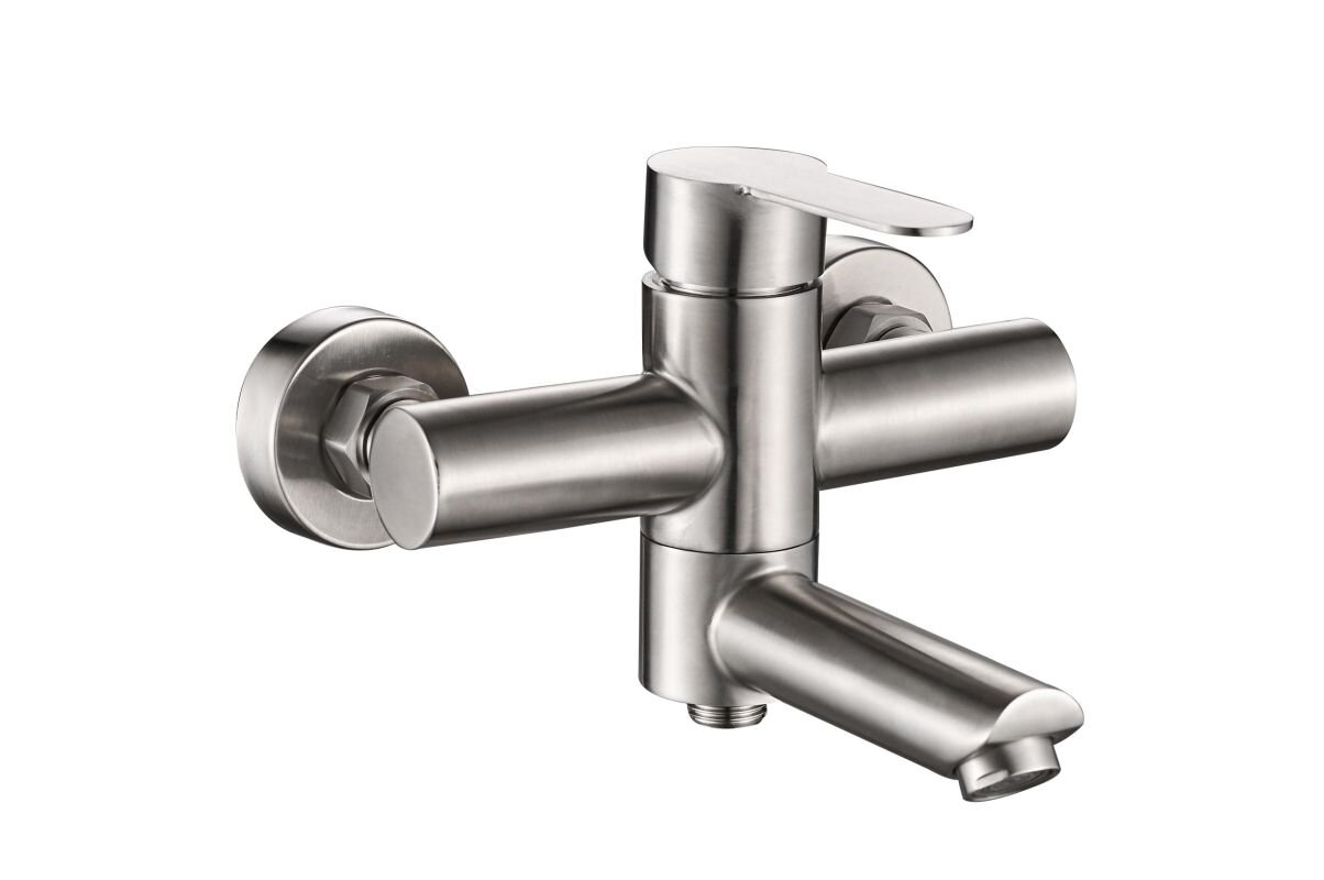 Изображение товара Смеситель для ванны и душа Haiba HB60801 с переключателем на лейку металлическая ручка