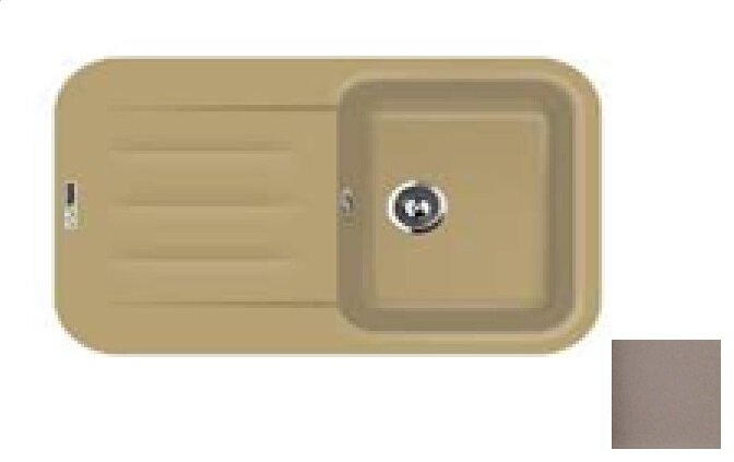 Изображение товара Кухонная мойка Lava L11.SAH из искусственного гранита бежевый Sahara 78x50x20 см