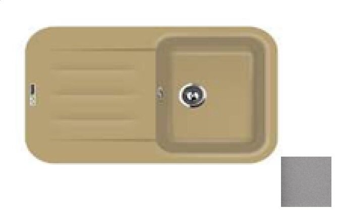 Изображение товара Кухонная мойка Lava L11. SCA, серый (Scandic) - 78x50x20 см Изображение товара Кухонная мойка Lava L11. SCA, серый (Scandic) - 78x50x20 см