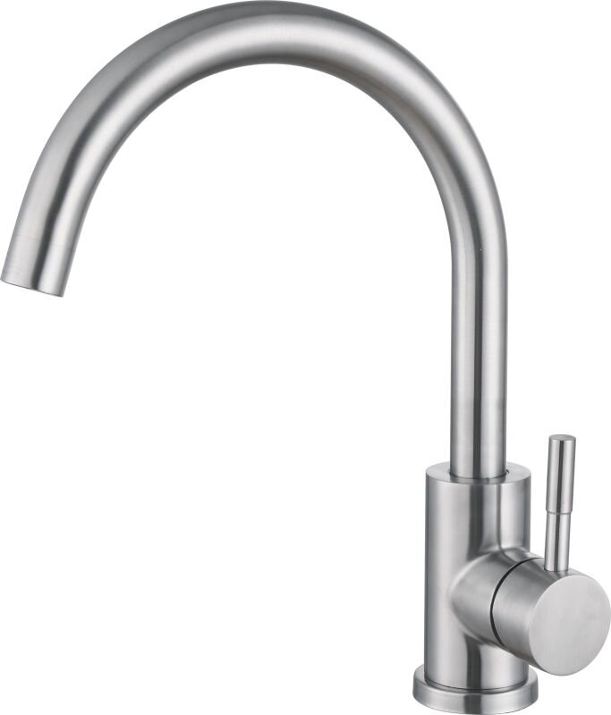 Изображение товара Смеситель для кухни Haiba HB72304-3 из стали с однорычажным управлением