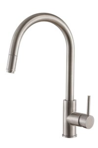 Изображение товара Смеситель для кухни Haiba HB70304-5, сталь