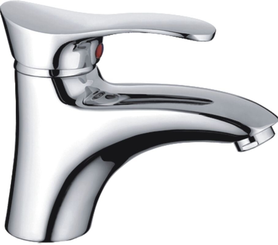 Изображение товара Смеситель для раковины Haiba HB1001 хром однорычажный монтаж на одно отверстие