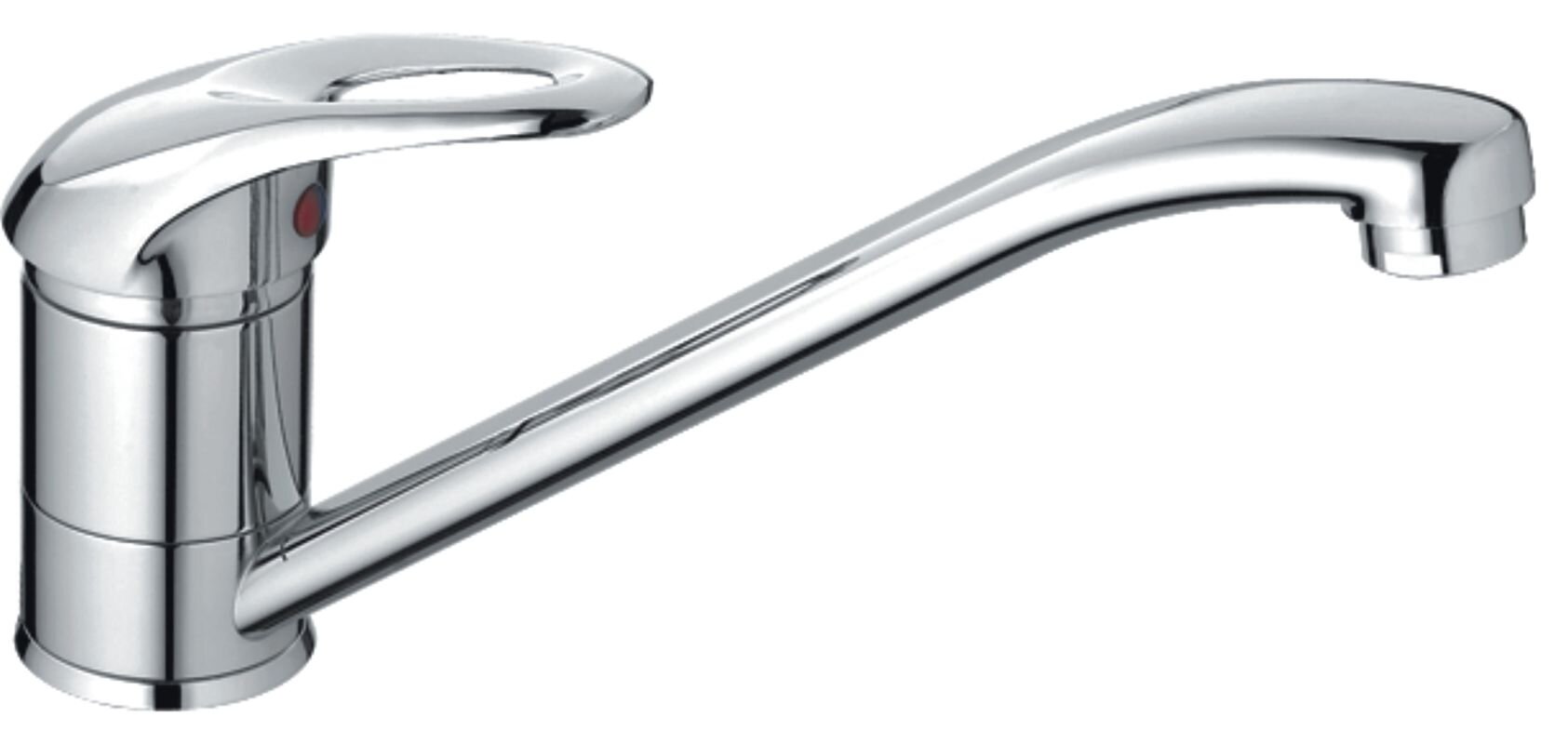 Изображение товара Смеситель Haiba HB4203 для кухни с однорычажным управлением и поворотным изливом