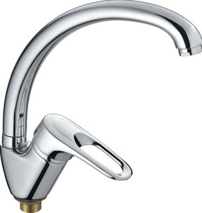 Изображение товара Смеситель для кухни Haiba HB4104-2, хром