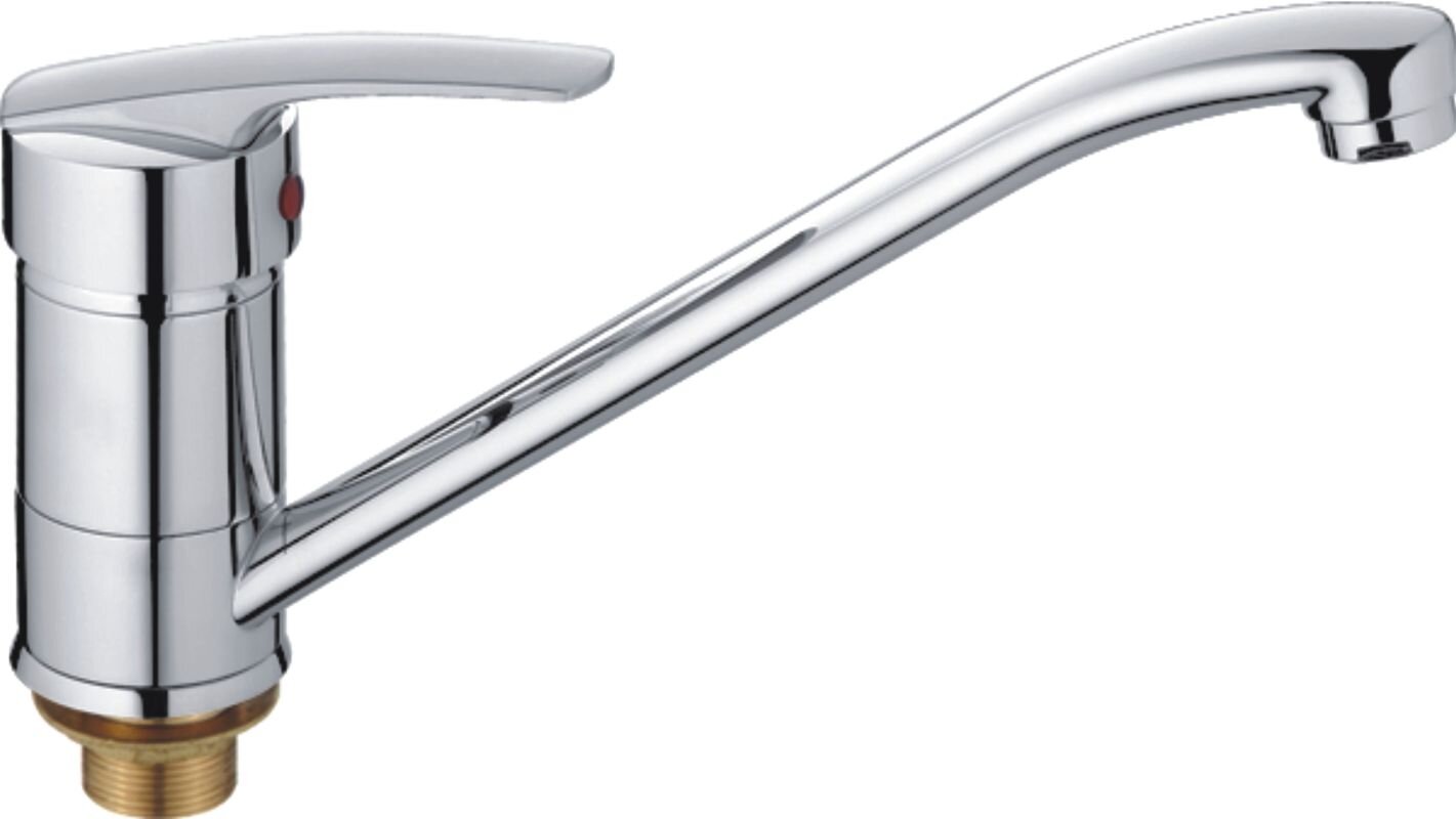 Изображение товара Смеситель для кухни Haiba HB4906 хром однорычажный с поворотным изливом