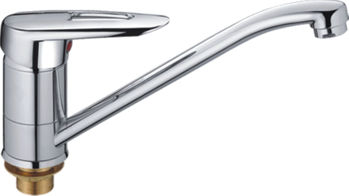 Изображение товара Смеситель для кухни Haiba HB4907 хром однорычажный с поворотным изливом