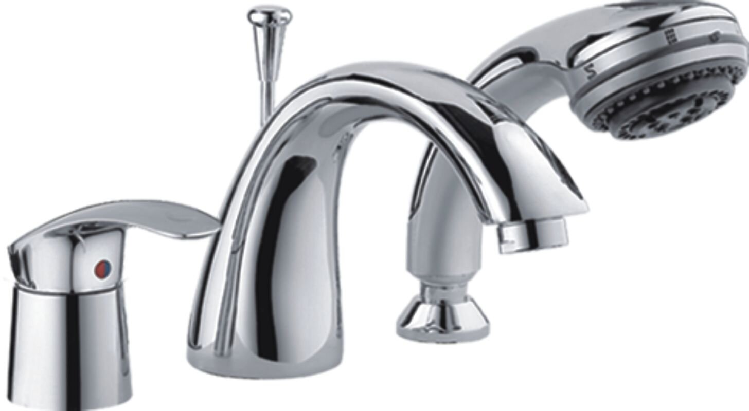 Изображение товара Смеситель для ванны и душа Haiba HB1121 хром однорычажный с комплектом