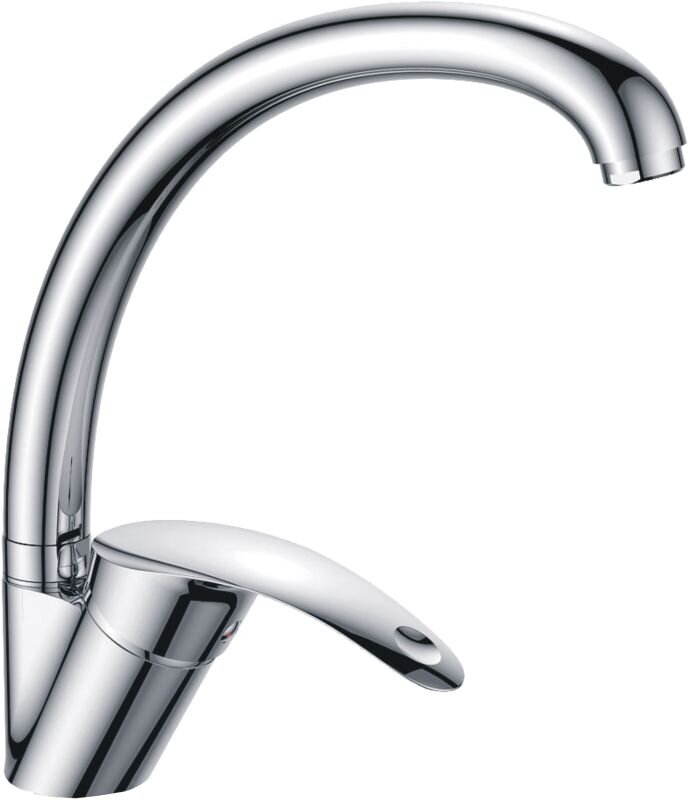 Изображение товара Кухонный смеситель Haiba HB4121-2 хром с поворотным изливом Изображение товара Кухонный смеситель Haiba HB4121-2 хром с поворотным изливом