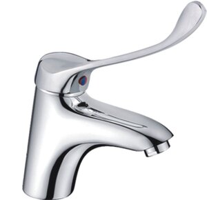 Изображение товара Смеситель для раковины Haiba HB1054 локтевой, хром