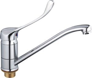 Изображение товара Смеситель для кухни Haiba HB4954 локтевой, хром