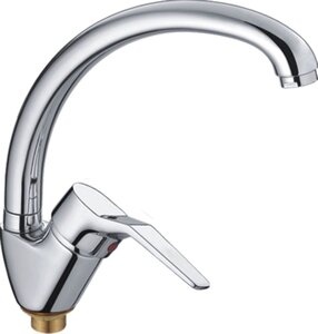 Изображение товара Смеситель для кухни Haiba HB4163-2, хром