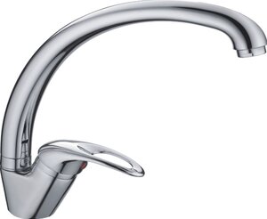 Изображение товара Смеситель для кухни Haiba HB4115, хром