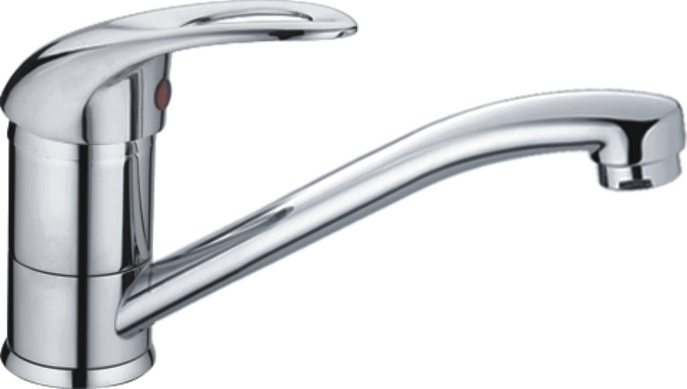 Изображение товара Смеситель для кухни Haiba HB4515 хром однорычажный с поворотным изливом