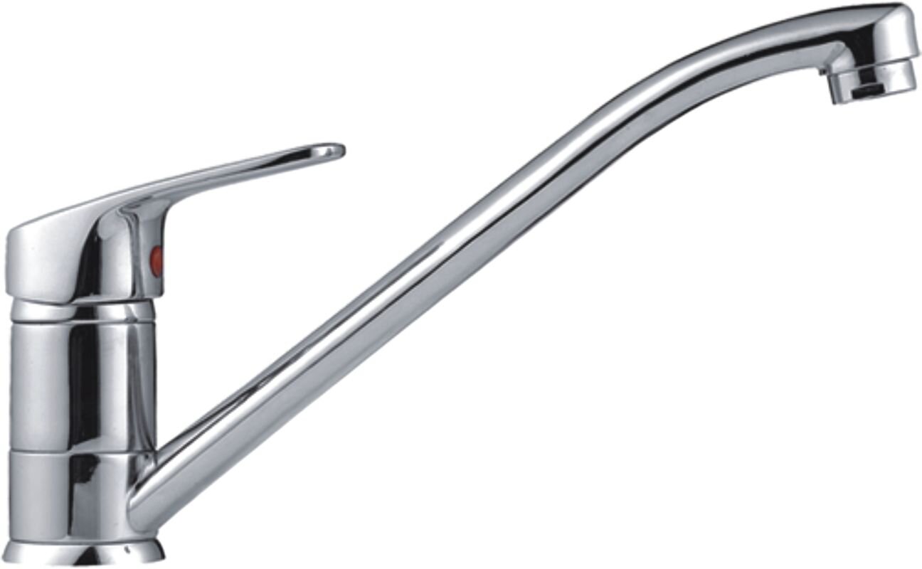 Изображение товара Смеситель Haiba HB4816 для кухонной мойки с однорычажным управлением, хром