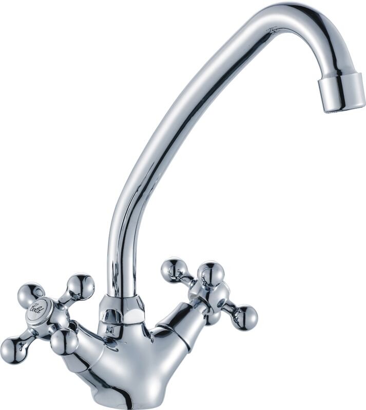 Изображение товара Смеситель для кухни Haiba HB4519, хром