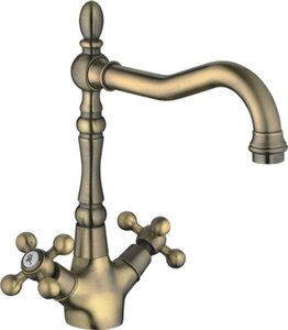 Изображение товара Смеситель для кухонной мойки Haiba, HB4419-4, бронза