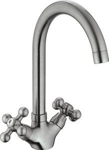 Изображение товара Смеситель для кухни Haiba HB4119-5, сатин