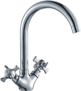 Изображение товара Смеситель для кухни Haiba HB4624, хром