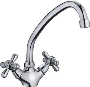 Изображение товара Смеситель для кухни Haiba HB4125, хром