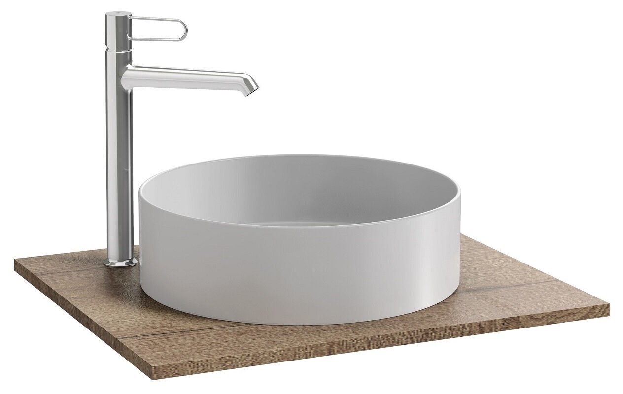 Изображение товара Столешница для ванной Jacob Delafon Odeon Rive Gauche 60 см квебекский дуб