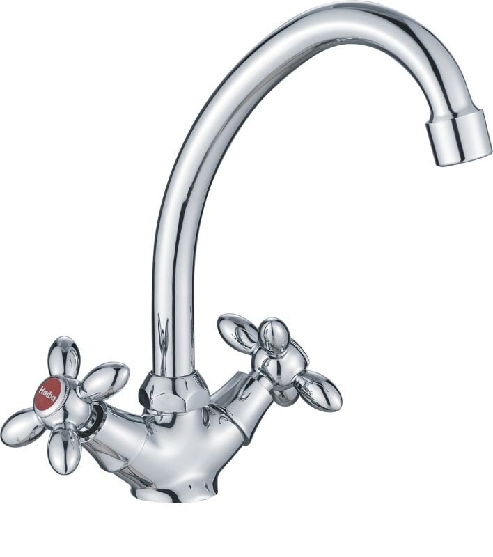 Изображение товара Смеситель для кухни Haiba HB4927, хром