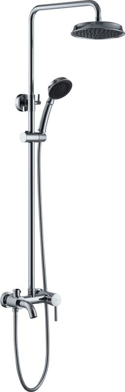 Изображение товара Душевая система Haiba HB2407 хромированная с однорычажным управлением