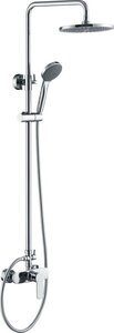 Изображение товара Душевая система Haiba HB2411 с верхним душем и ручной лейкой, хром