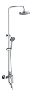Изображение товара Душевая система Haiba HB2414 с верхним душем и ручной лейкой, хром
