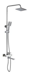 Изображение товара Душевая система Haiba HB2424 с верхним душем, с изливом, хром