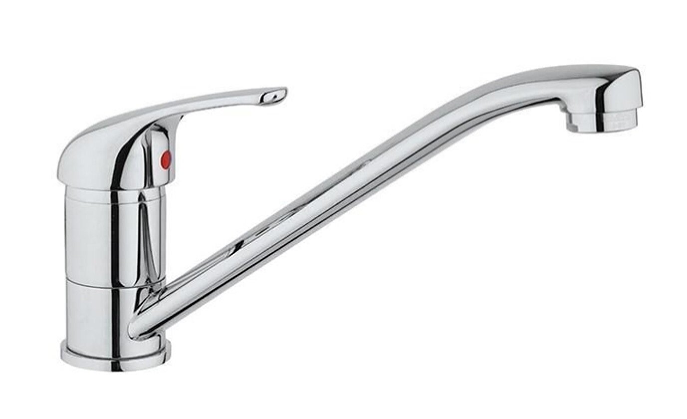 Изображение товара Смеситель Paini Roma для кухонной мойки 02CR573KM, хром, поворотный излив