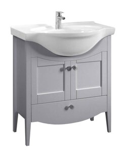 Изображение товара Тумба под раковину Belux Афины Н 75-01 (30), 4810924260628, 70 см, железный серый матовый