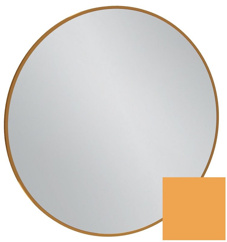 Изображение товара Зеркало Jacob Delafon Odeon Rive Gauche 90 см в лаковой рамке императорский желтый сатин