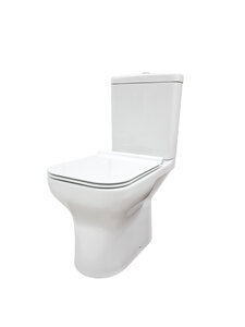 Изображение товара Напольный унитаз Creo Ceramique Archilight ARL1002, с бачком AS1003 и сиденьем AS1001T