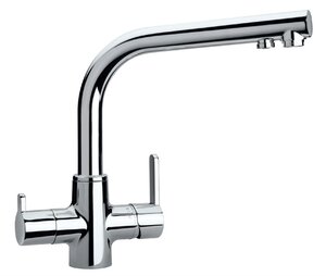 Изображение товара Смеситель на 3 воды Paini Arena 92CR6433VEB90DAKM для кухонной мойки, хром