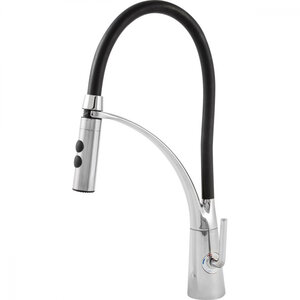 Изображение товара Смеситель Paini Barolo A9CR557LMKM для кухонной мойки, излив гибкий, хром