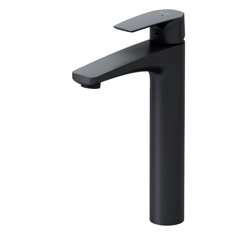 Изображение товара Смеситель Am. Pm Gem F90A92022 для раковины - высокий, черный матовый