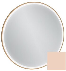 Изображение товара Зеркало Jacob Delafon Odeon Rive Gauche EB1290-S09, 90 см, с подсветкой, лакированная рама телесный сатин