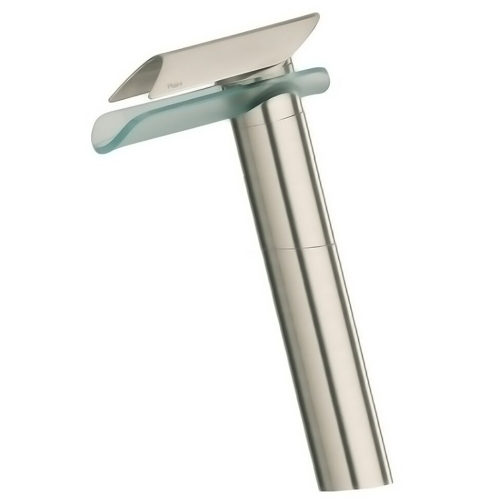 Изображение товара Смеситель Paini Morgana 73PW579VRKM для кухонной мойки, стекло, никель PVD