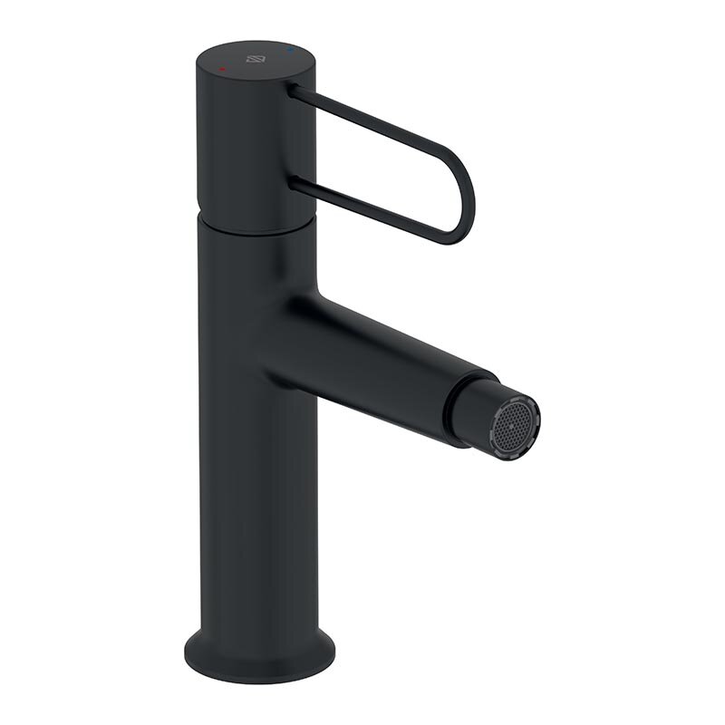 Изображение товара Смеситель для биде Jacob Delafon Odeon Rive Gauche черный, однорычажный, горизонтальный монтаж