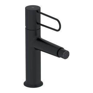 Изображение товара Смеситель для биде Jacob Delafon Odeon Rive Gauche E21033-BL-BL, с донным клапаном, корпус черный, ручка черная