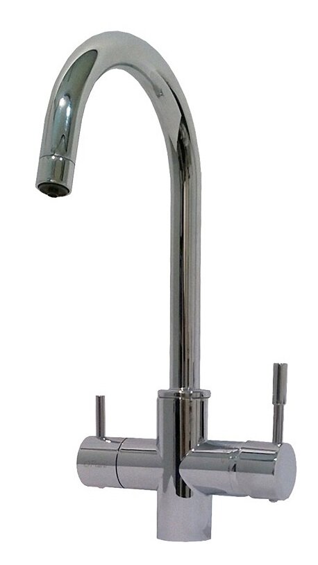 Изображение товара Смеситель на 3 воды Paini Cox 78CR6433VL2KM для кухонной мойки, хром