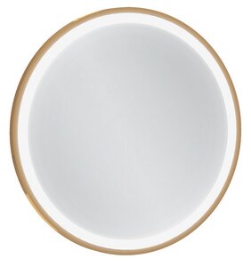 Изображение товара Зеркало Jacob Delafon Odeon Rive Gauche EB1288-GLD, 50 см, с подсветкой, золотая лакированная рама