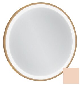 Изображение товара Зеркало Jacob Delafon Odeon Rive Gauche EB1288-S09, 50 см, с подсветкой, лакированная рама телесный сатин