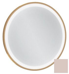 Изображение товара Зеркало Jacob Delafon Odeon Rive Gauche EB1288-S42, 50 см, с подсветкой, лакированная рама пыльная роза сатин