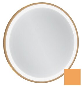 Изображение товара Зеркало Jacob Delafon Odeon Rive Gauche EB1288-S48, 50 см, с подсветкой, лакированная рама императорский желтый сатин