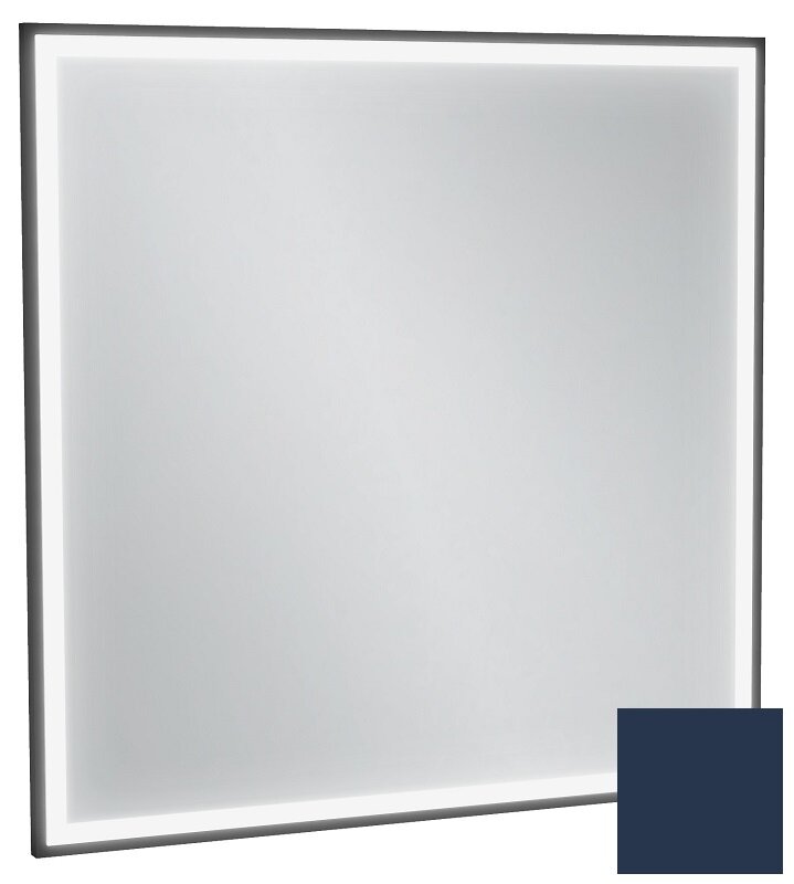 Изображение товара Зеркало Jacob Delafon Allure EB1435-S06 с подсветкой, 80x80 см, темно-синий сатин